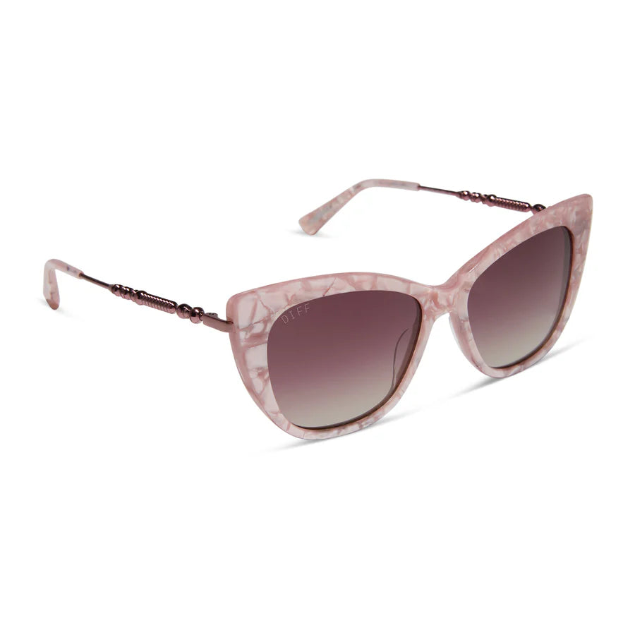 Umbridge Sunglasses- Pink + Wine