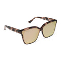 Meredith II Square Sunglasses- Himalayan Tortoise + Taupe