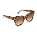 Hawaii Cateye Sunglasses- Coconut Palm Tortoise + Brown