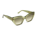 Thailand Cateye Sunglasses- Green Crystal + Olive