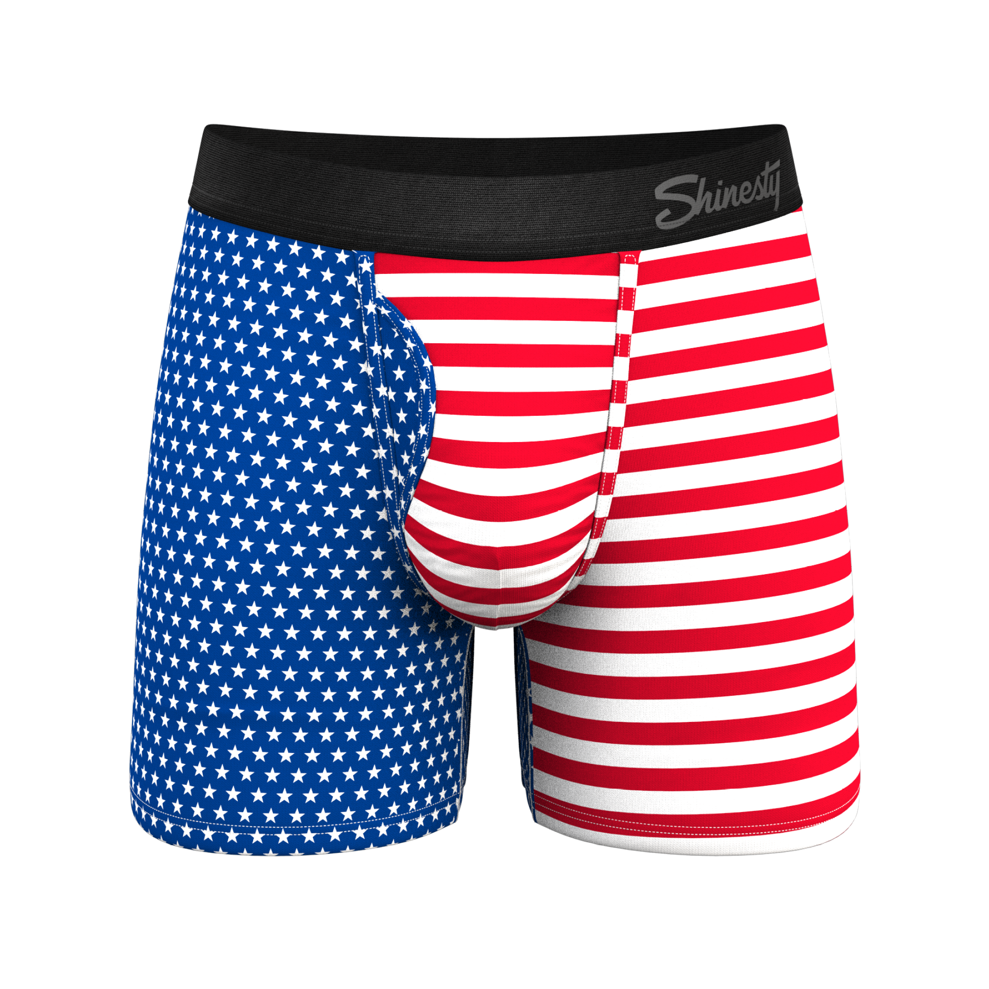 The Ellis Island | USA Flag Ball Hammock® Pouch Underwear With Fly
