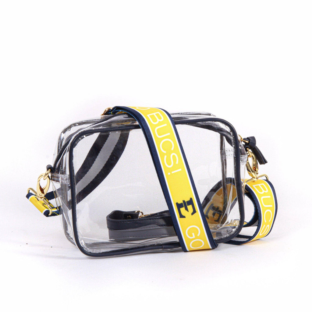 East Tennessee State Buccaneers Clear Crossbody Bag
