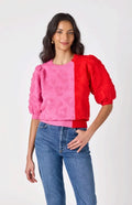 Smith Sweater- Red/Pink