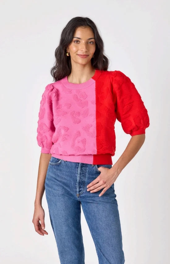Smith Sweater- Red/Pink