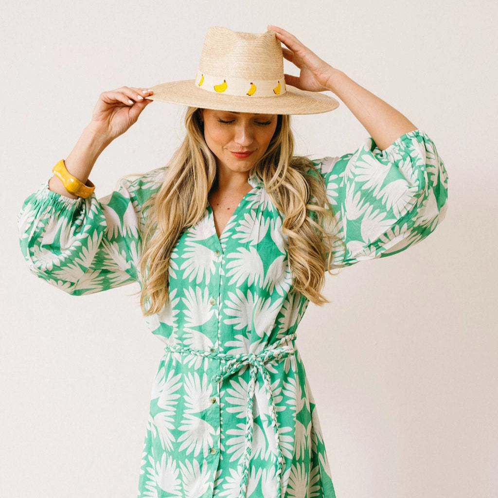 Viridian Tile Pippa Dress- Green