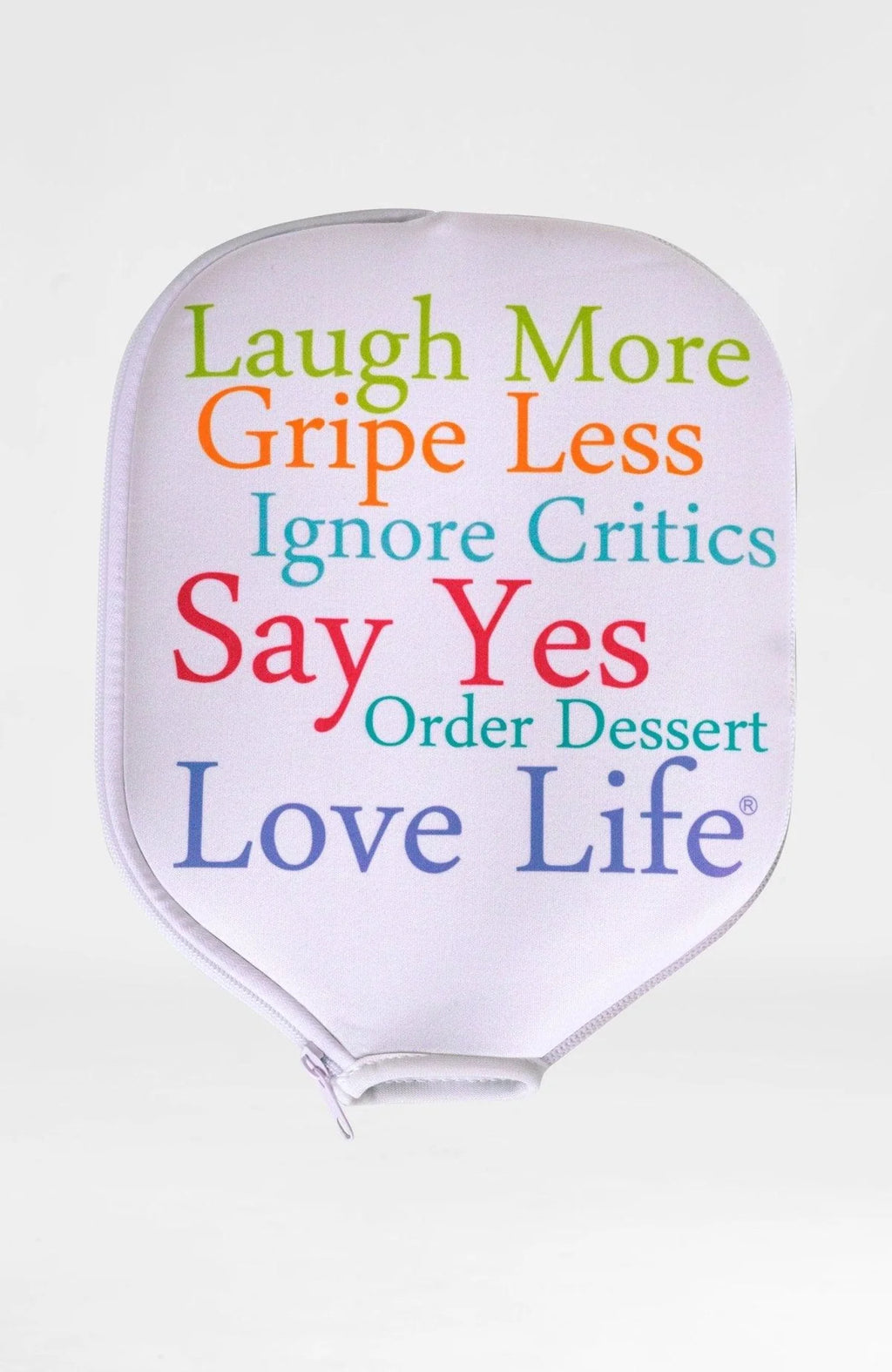 Laugh More Pickle Ball Paddle- Pink