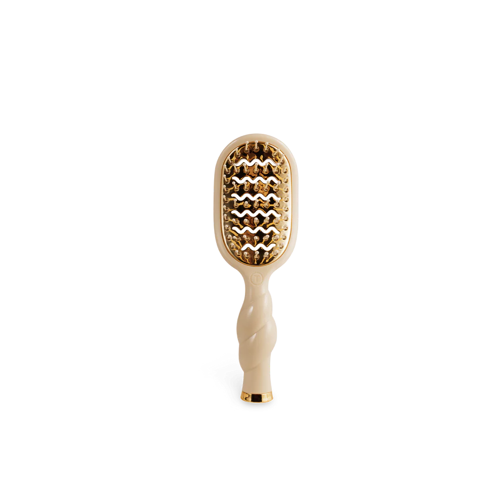 Mini Vented Hair Brushes- Tan