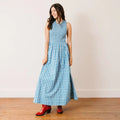 Blue Bay Gingham Marine Dress