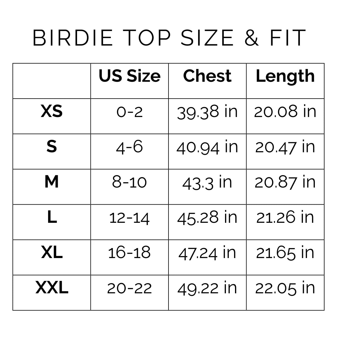 Blue Bay Gingham Birdie Top