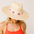Ivory American Palm Hat