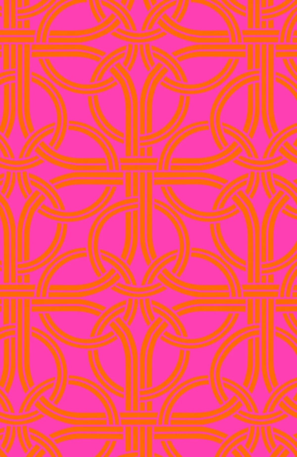 Twist & Shout Dress- Ring Toss- Shocking Pink
